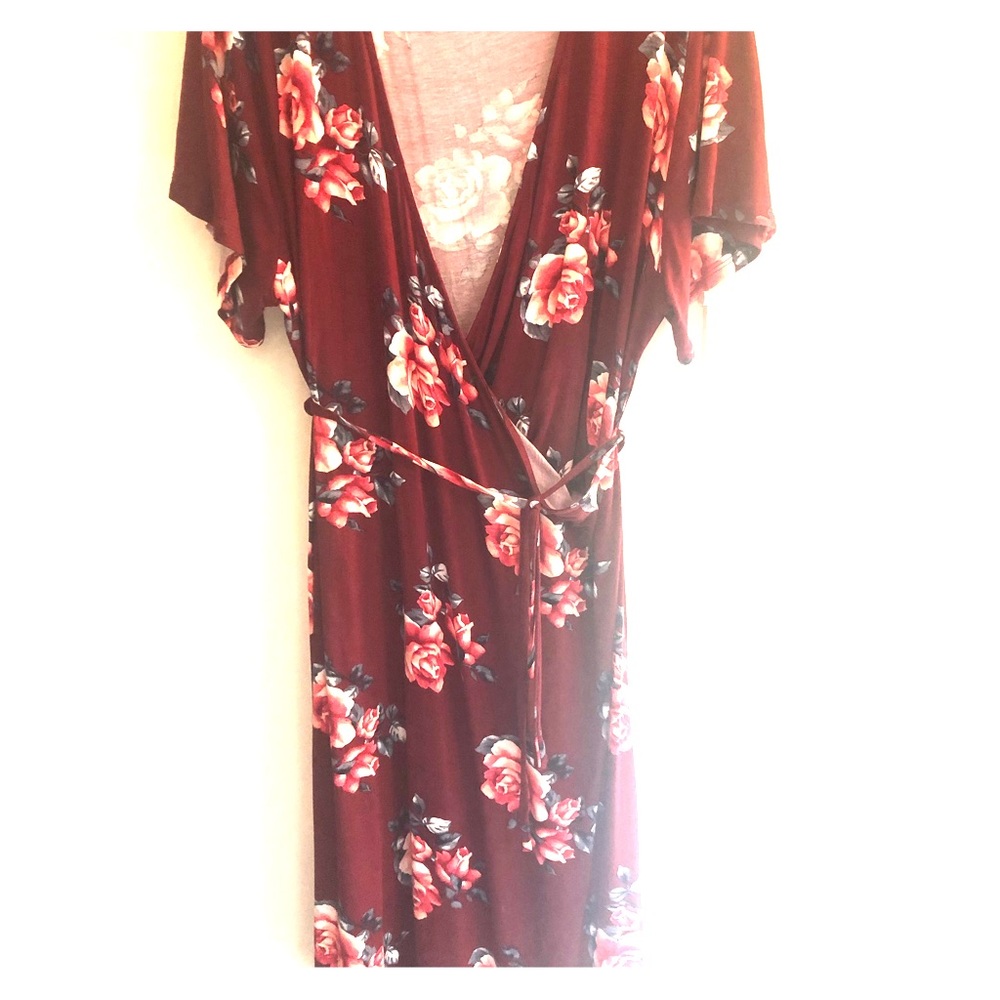 Midi Floral Dress